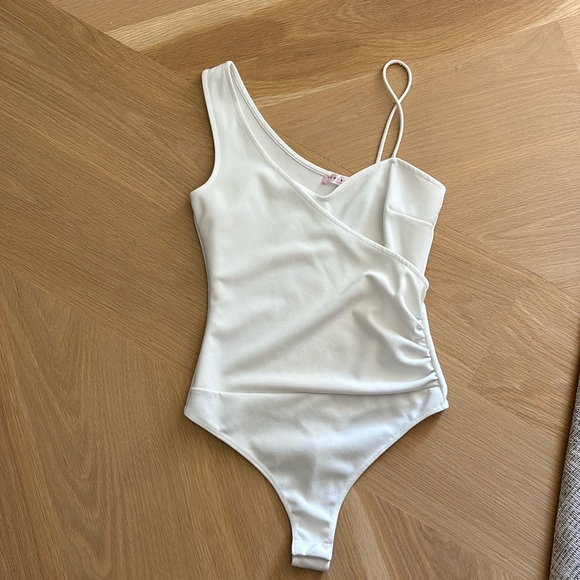 Blue Blush Tops - Body Suit